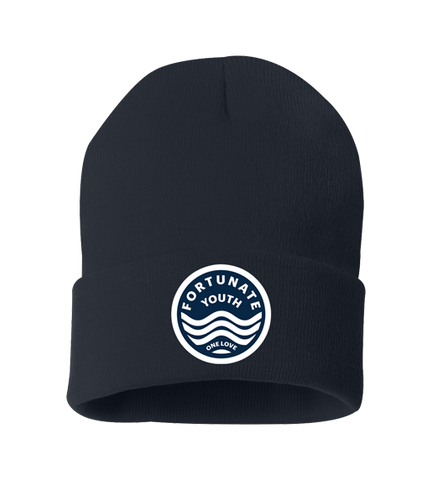 One Love Patch Beanie (Navy)