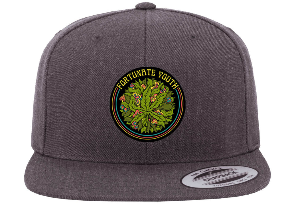 Bud Patch Snapback (Dark Heather)