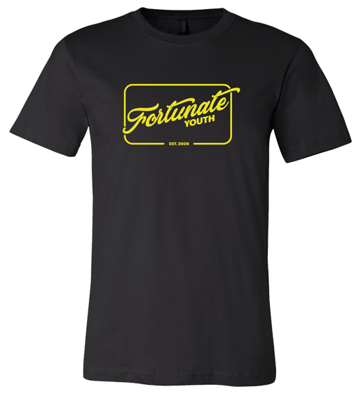 Cursive Logo Tee (Black)
