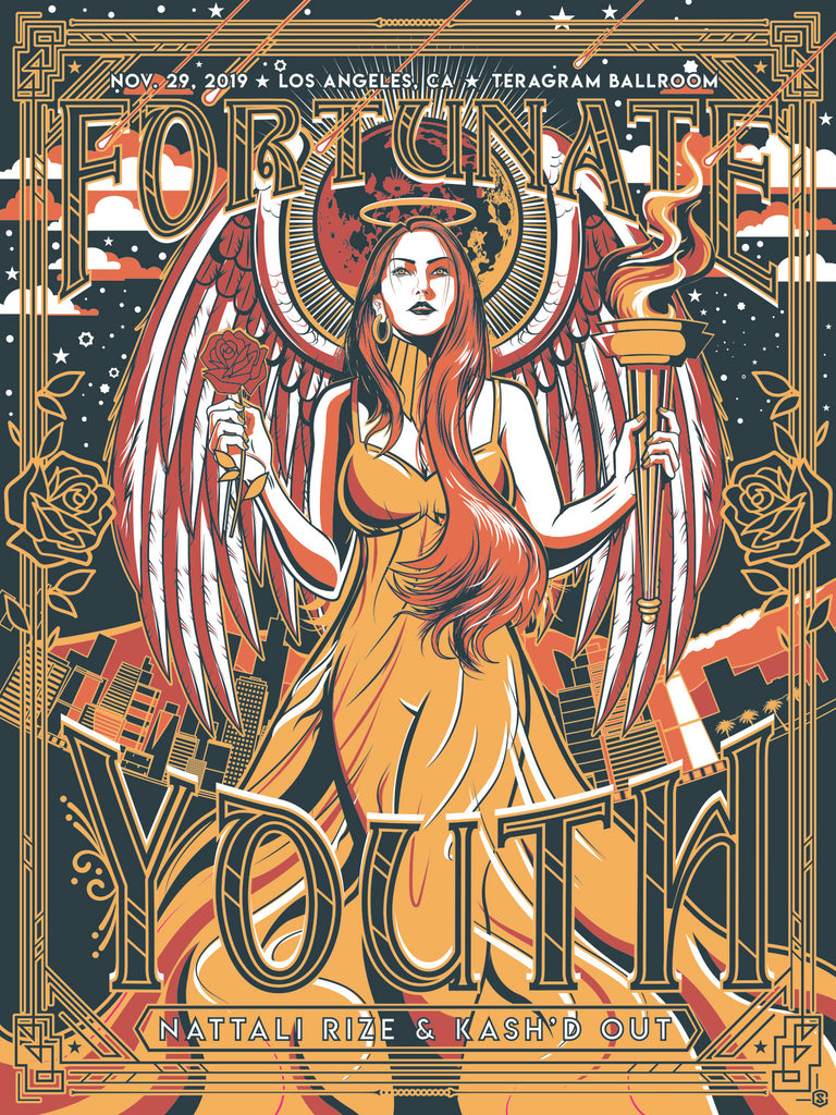 Teragram Ballroom, CA 11.29.19 Poster - FOIL