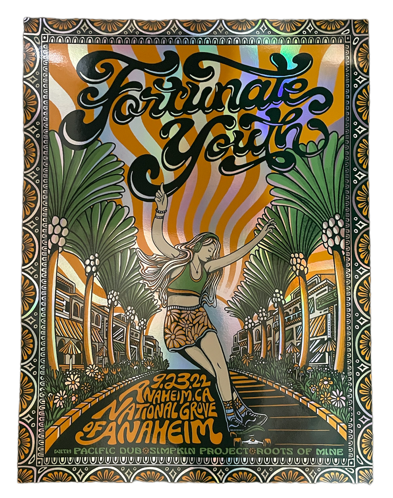 Garden Grove, CA 09.23.2022 Foil Poster