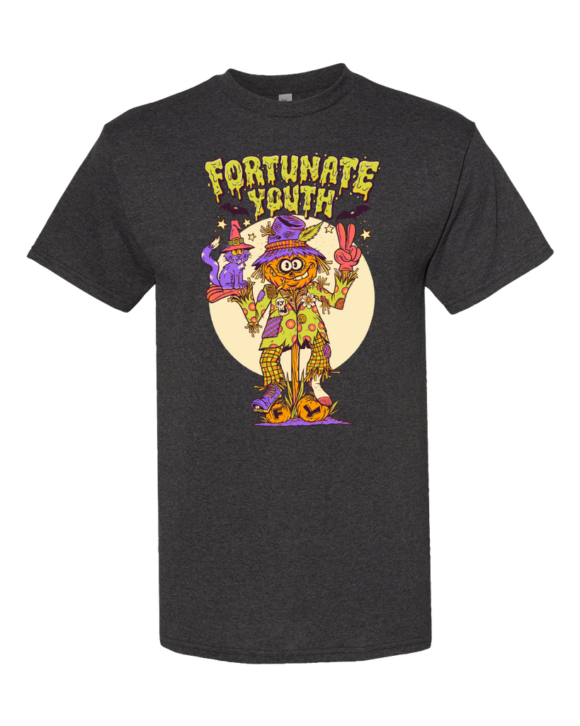 Scaredude Tee (Heather Dark Gray)