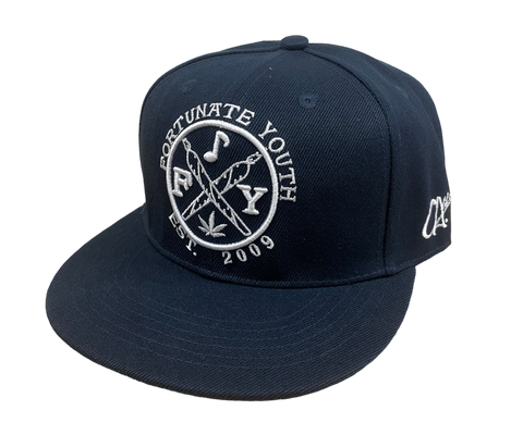 EST 2009 Embroidered Snapback Navy