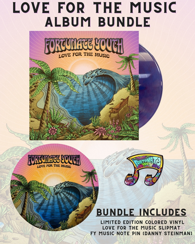 Love For The Music Limited Edition Purple Mix Vinyl Bundle with Steinman Pin & Slipmat