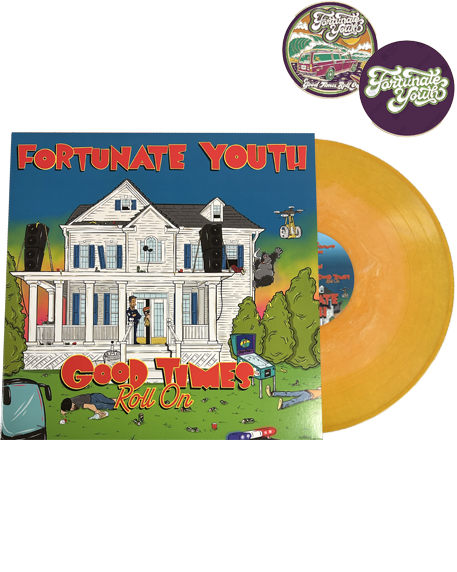Good Times Roll On Vinyl (Orange Haze) w/ Free 5 Year Anniversary Challenge Coin