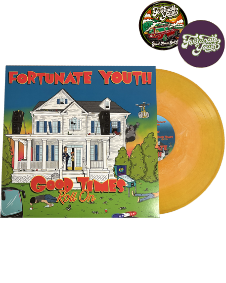 Good Times Roll On Vinyl (Orange Haze) w/ Free 5 Year Anniversary Challenge Coin