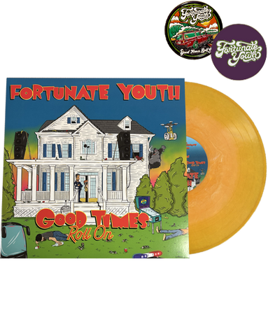 Good Times Roll On Vinyl (Orange Haze) w/ Free 5 Year Anniversary Challenge Coin