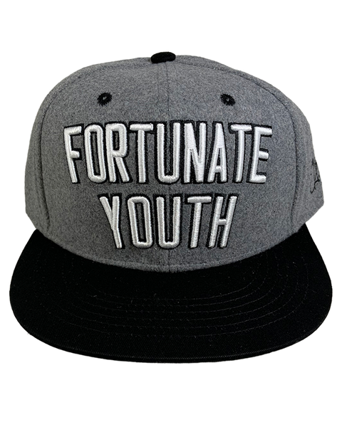 CAPS Logo Snapback (Htr Grey)