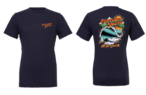 Hot Hot Summer Tee (Navy)