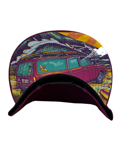 GTRO Premium Snapback (Maroon)