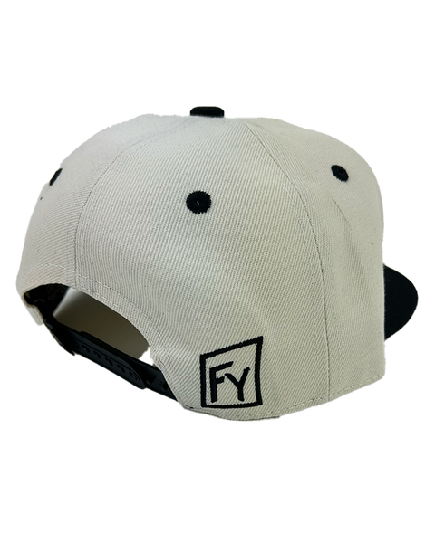 Rock Logo Snapback (Natural/Black)