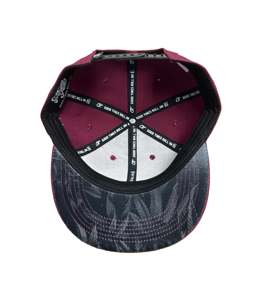 EST. 2009 Embroidered Snapback (Maroon)