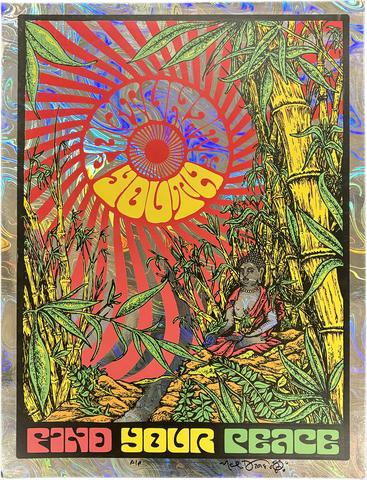 Find Your Peace Foil Poster