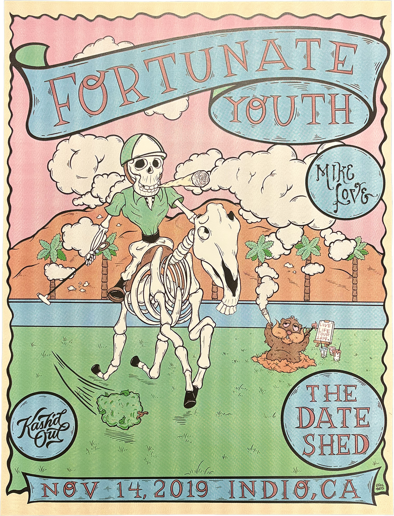 Indio CA The Date Shed 11/14/2019 Poster