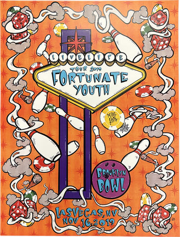 Brooklyn Bowl Las Vegas 11/16/2019 Poster