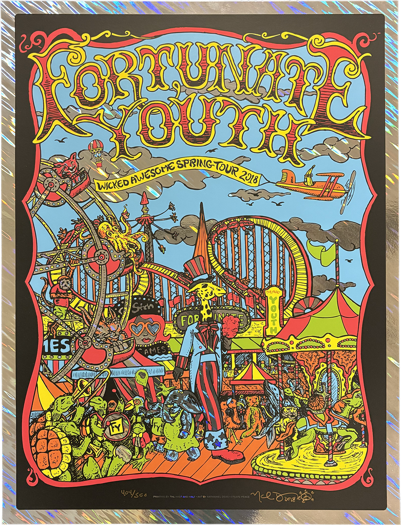 Wicked Awesome Spring 2018 Tour Foil Poster