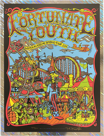 Wicked Awesome Spring 2018 Tour Foil Poster