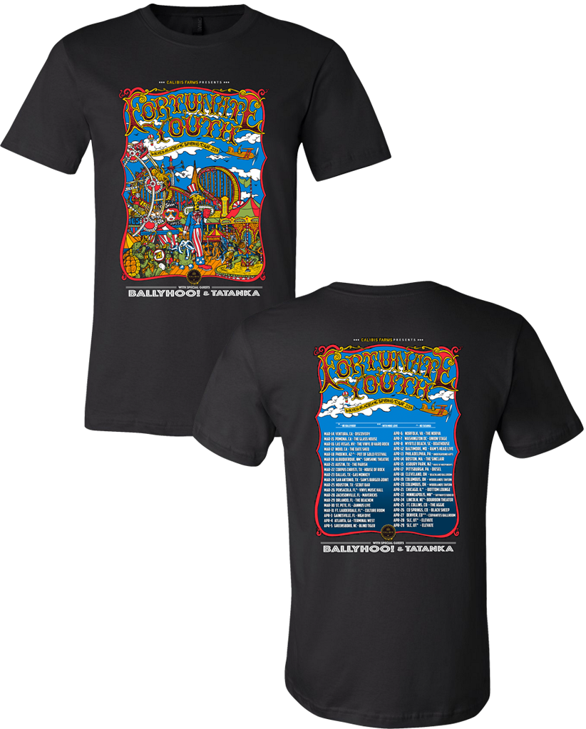Spring Tour 2018 Tee (Black) [ONLY SMALL LEFT]