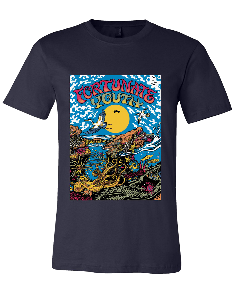 Tide Pool Tee (Midnight Blue) [ONLY SMALL LEFT]
