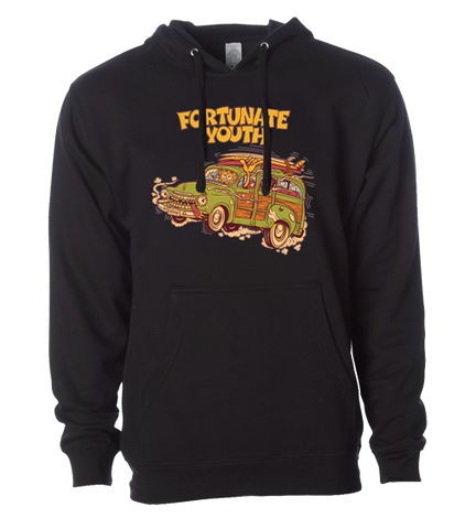 Woody Pullover Hoodie (Black)
