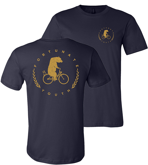 FY Bear Tee (Navy) [ONLY SMALL LEFT]
