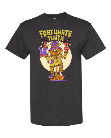 Scaredude Tee (Heather Dark Gray)
